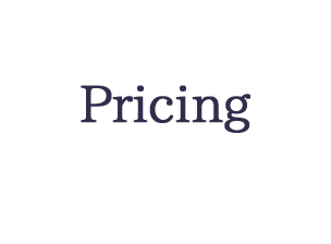 Pricing